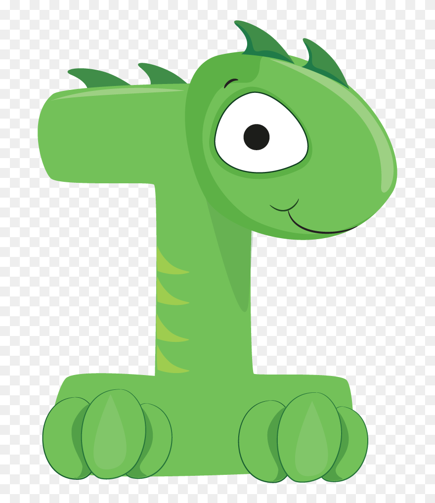 Iguana Clipart Letter - Iguana In The Letter - Png Download