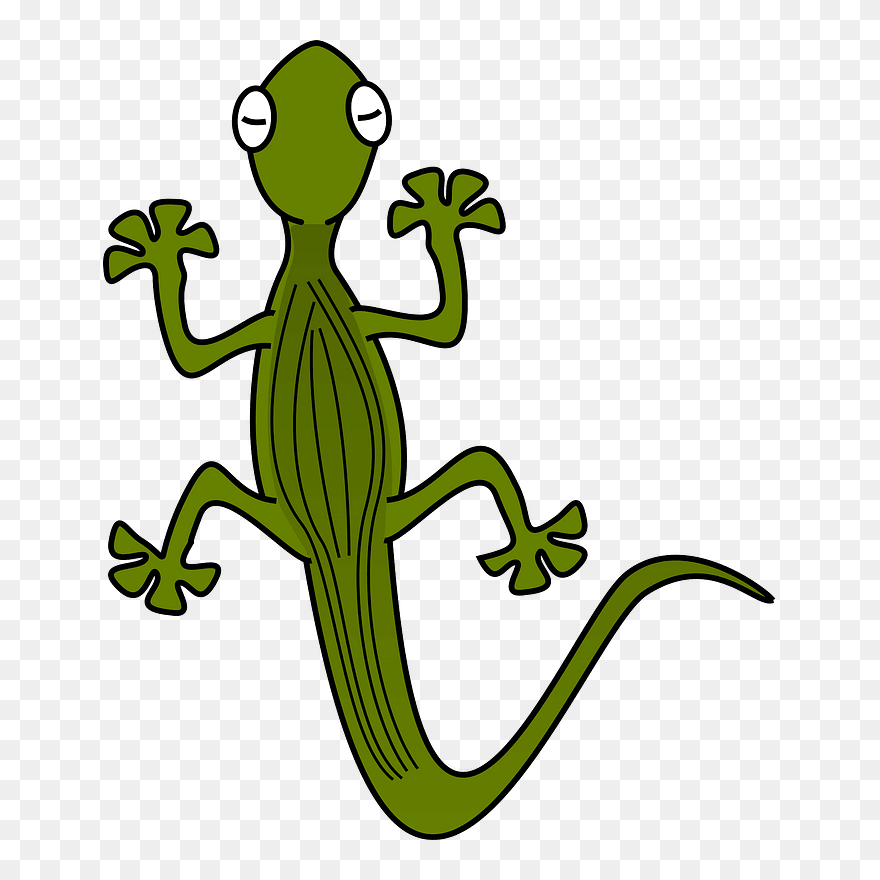 Gecko Clipart - Lizard Clip Art - Png Download