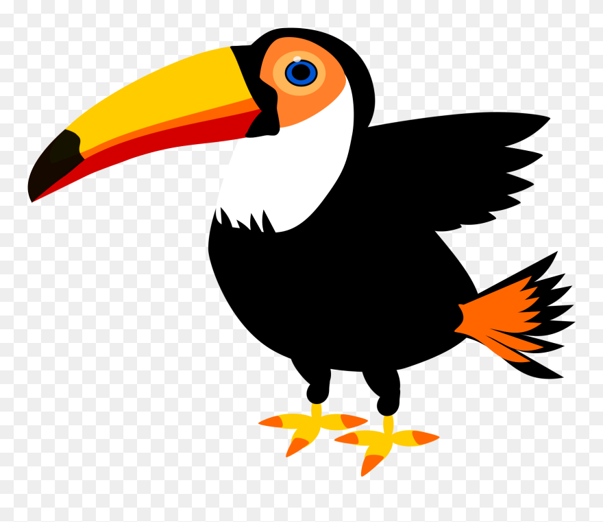 Clip Black And White Download - Toco Toucan - Png Download