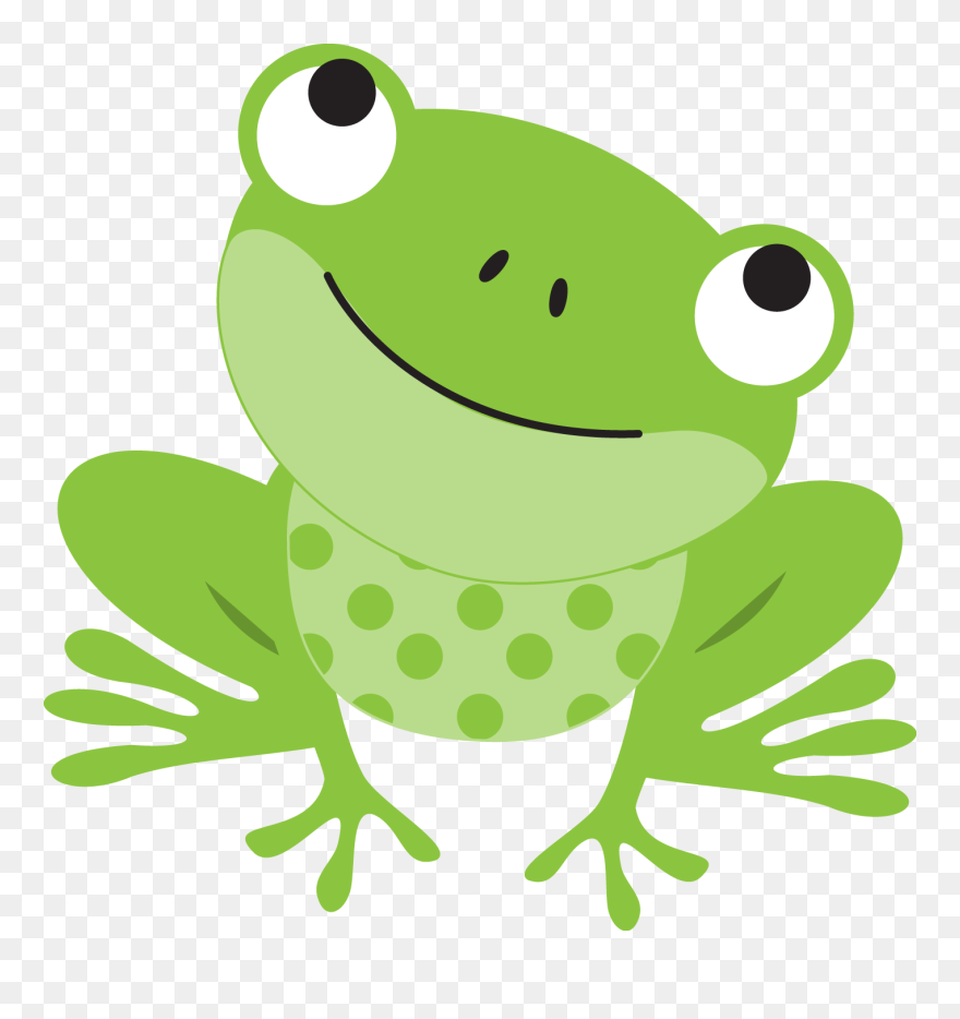 Cute Frog Clip Art - Png Download