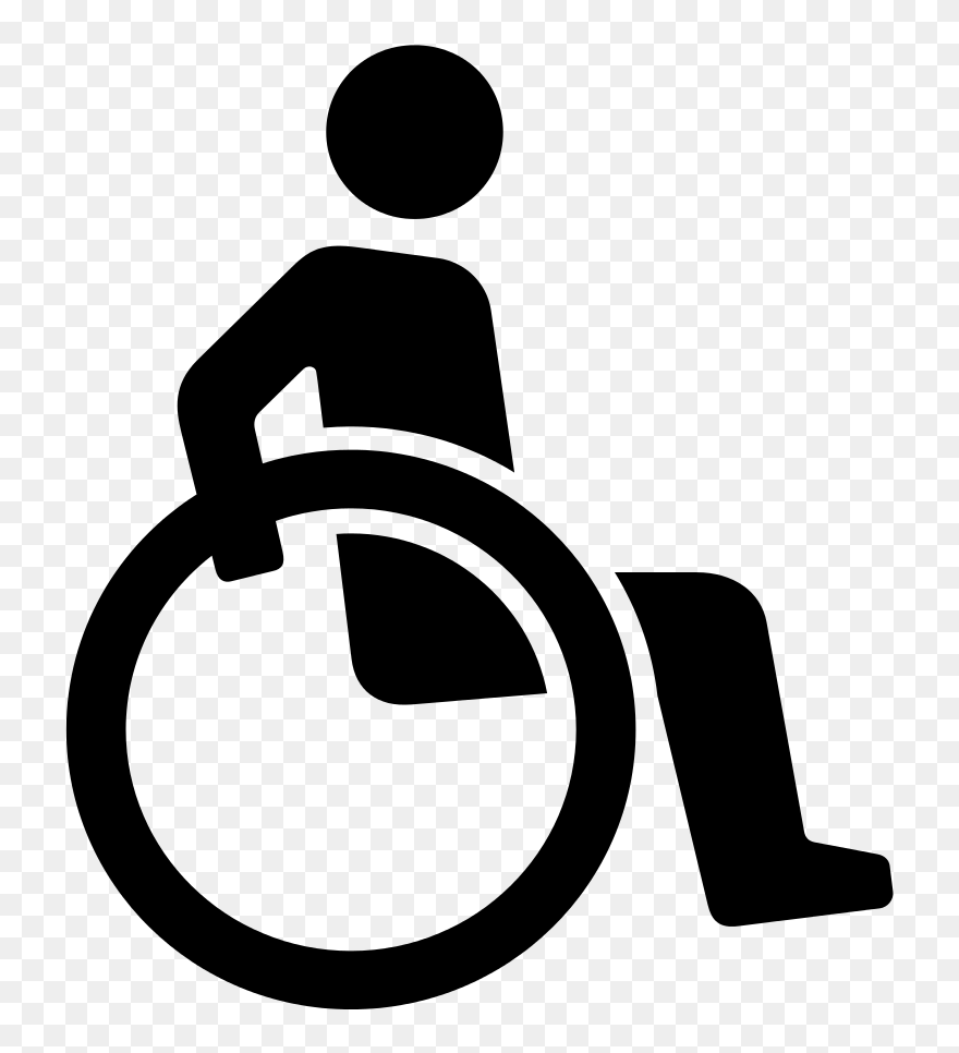 Icono Silla De Ruedas Clipart