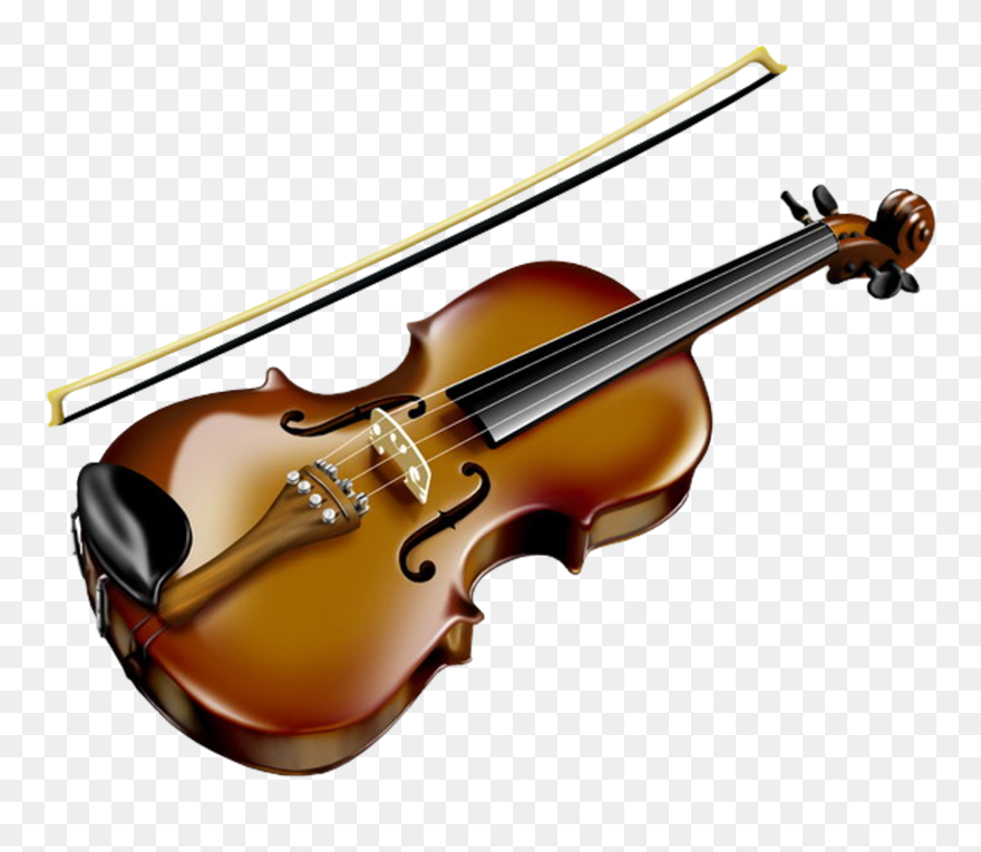 Violin Clip Art - Violin Transparent Background - Png Download