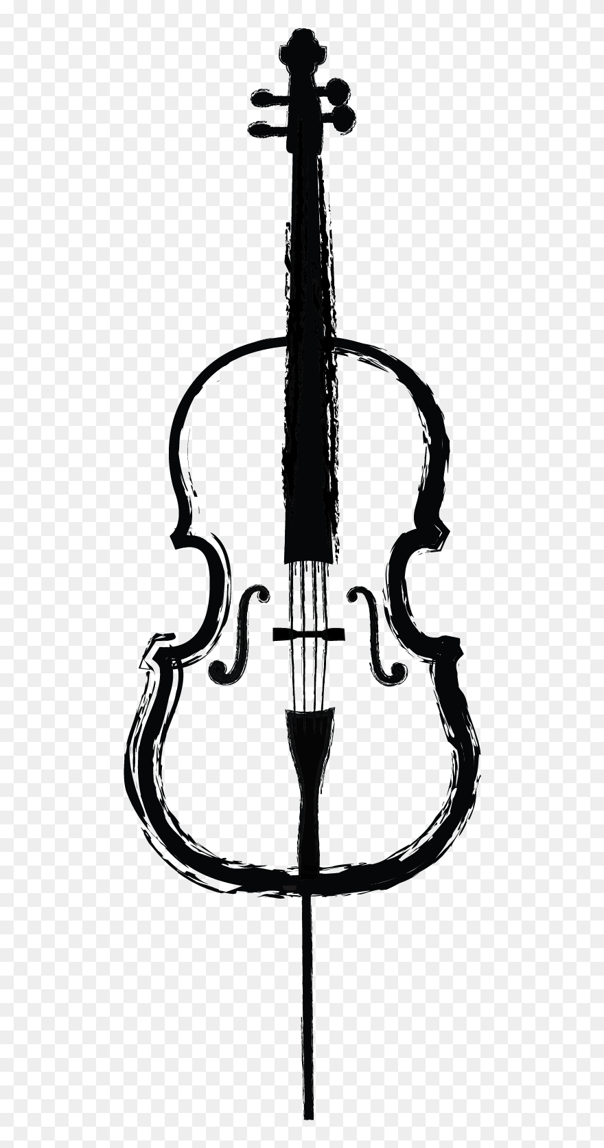 Orchestra Clipart String Family - Weapon - Png Download