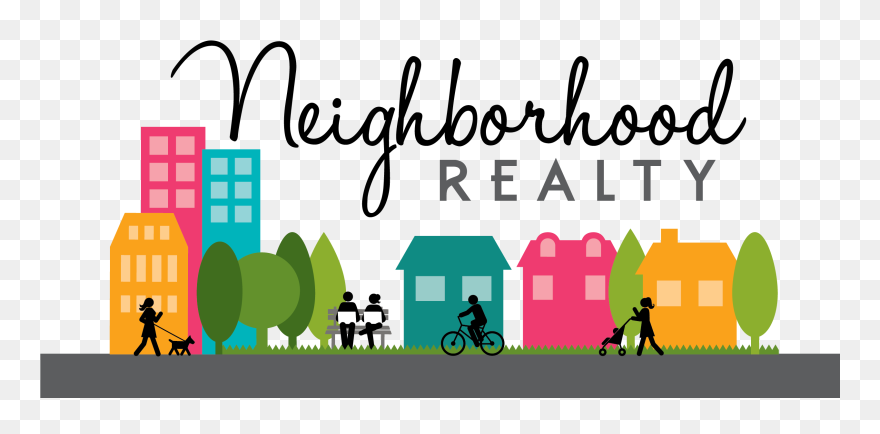 Neighborhood Realty Vector Graphics Clip Art Illustration - Clipart Neighborhood - Png Download