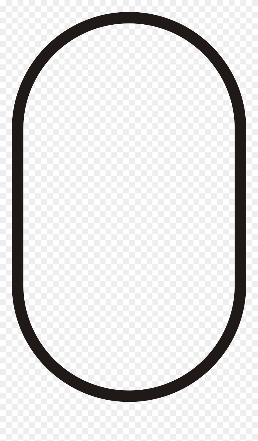 Oval Clipart Svg - Ayuntamiento De La Laguna - Png Download