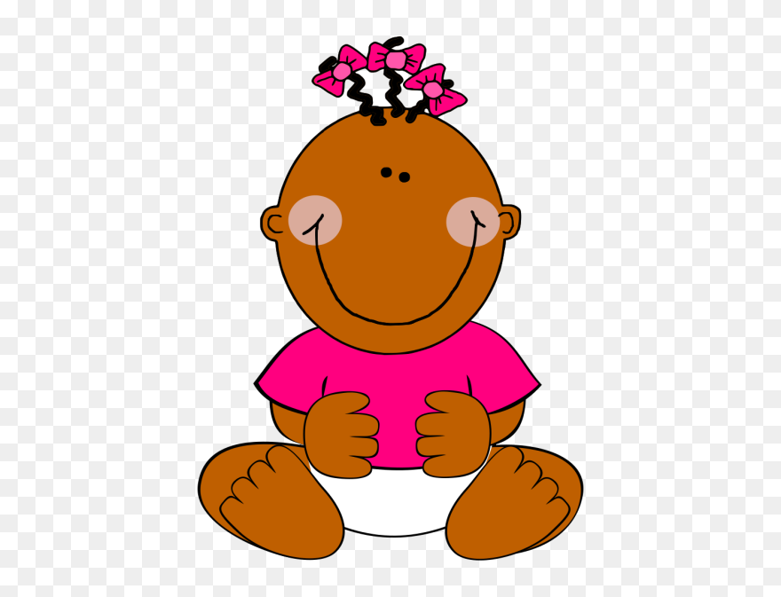 Baby Girl Clip Art - Png Download