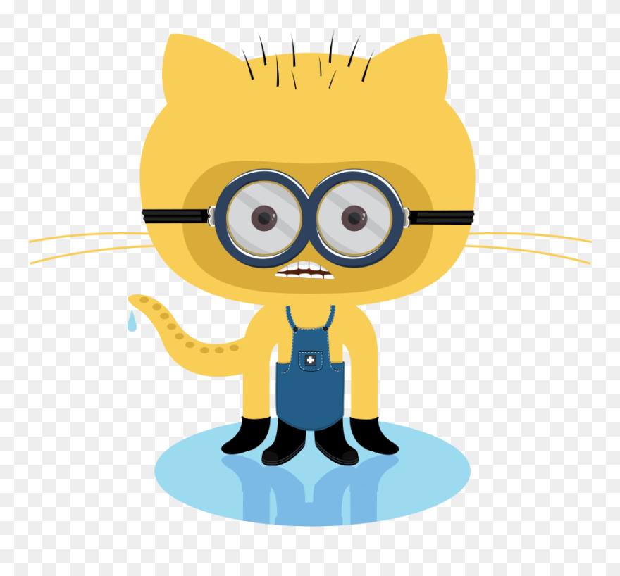 Vision Clipart Minion - Github Minion - Png Download