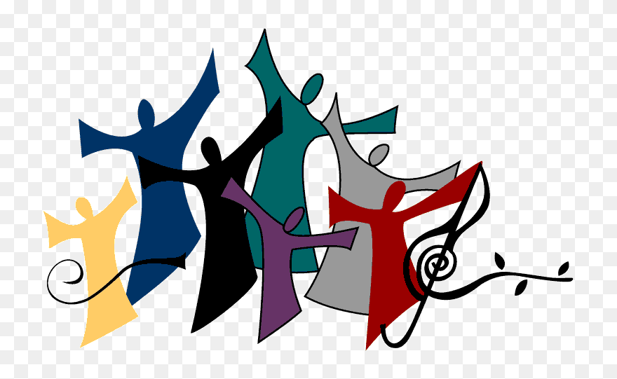 Musical Clipart Hymn, Musical Hymn Transparent Free - Singing Hymns Clip Art - Png Download