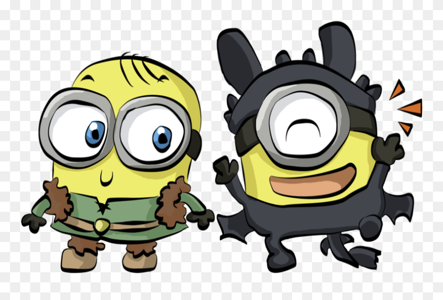 Best Images On - Toothless Minion Clipart