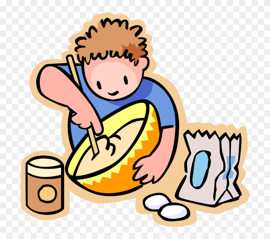 Vector Illustration Of Primary Or Elementary School - Cooking Clip Art - Png Download