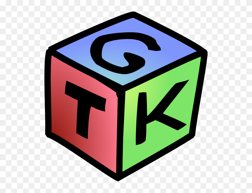 Cube Clip Art - Gtk Logo - Png Download