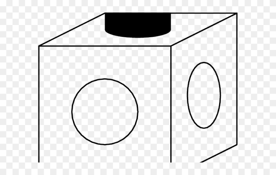 Unifix Cube Clipart Black And White - Snap Cube Clip Art - Png Download