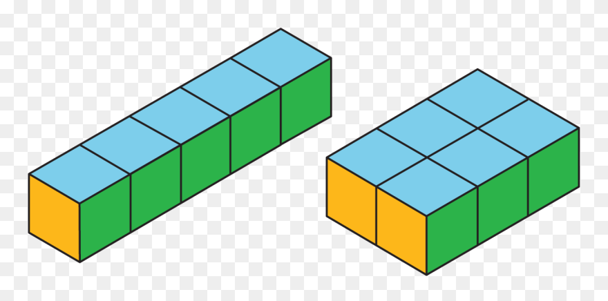 Cube Clipart Rectangular Prism - Png Download
