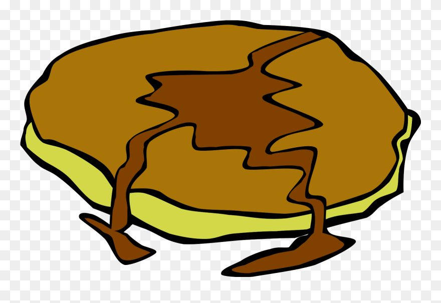 One Pancake Clip Art - Png Download