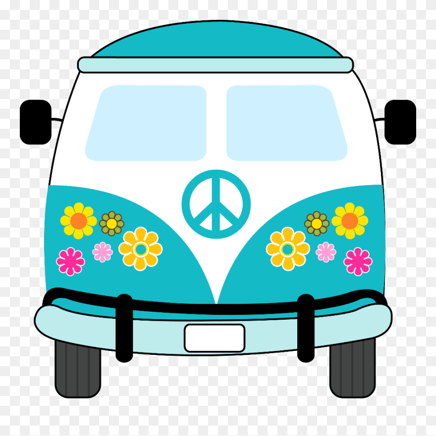 Hippie Clip Art - Png Download