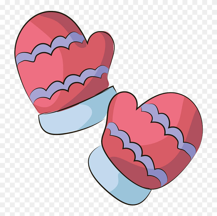 Mittens Clipart - Png Download