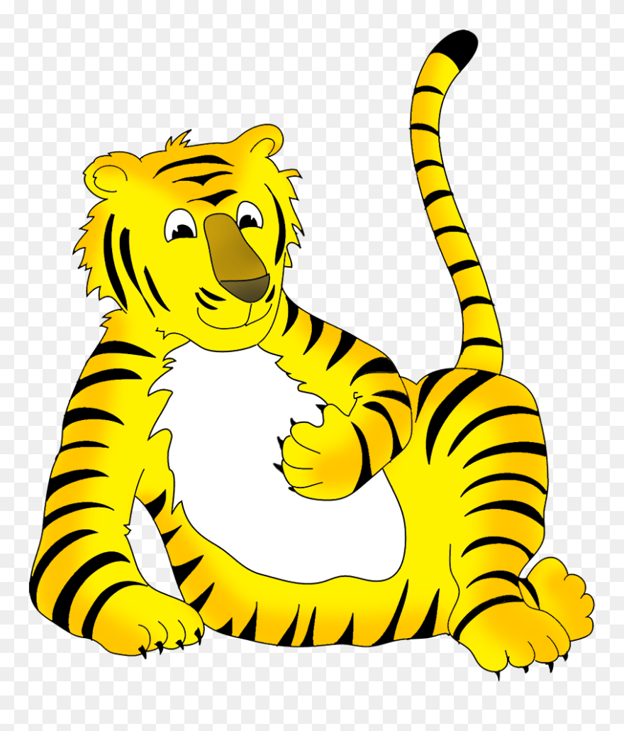 Cartoon Tiger Drawing - Cartoon Clipart