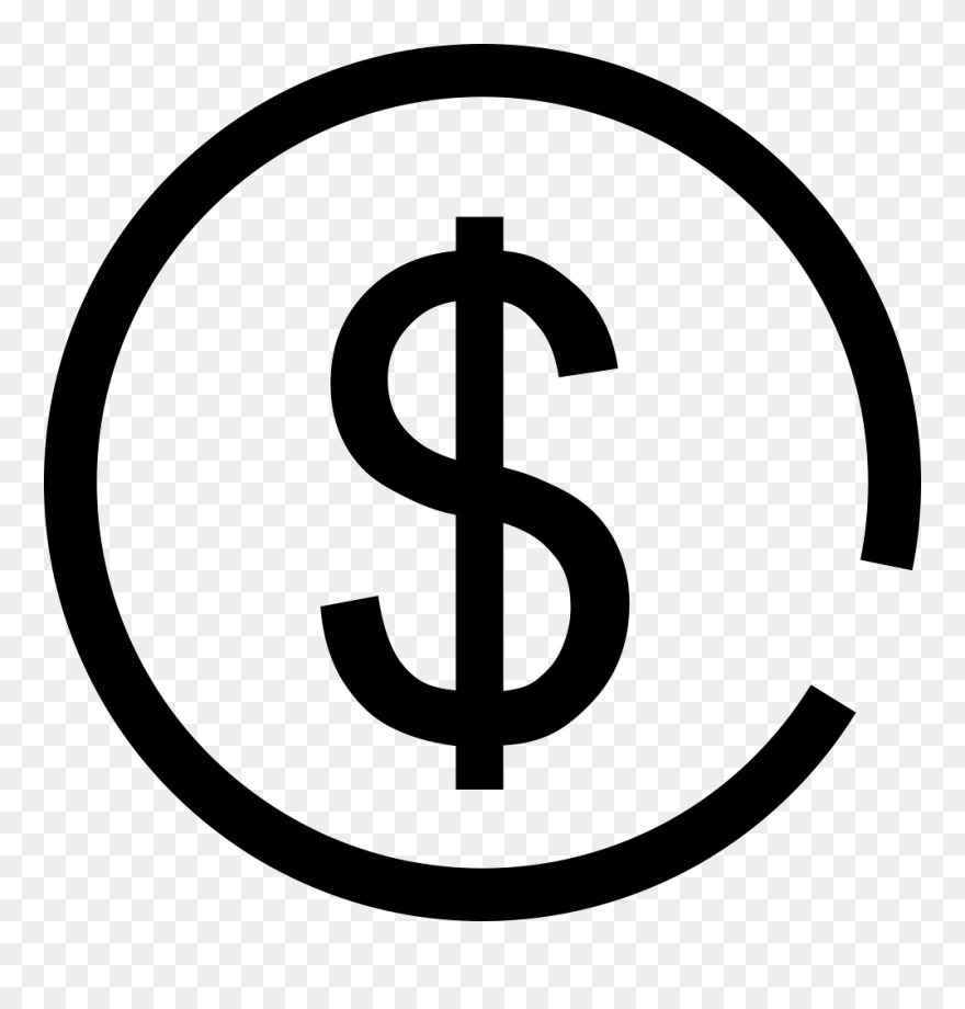 Apple Logo Dollar Sign , Png Download - Dollar Sign Logo Png Clipart