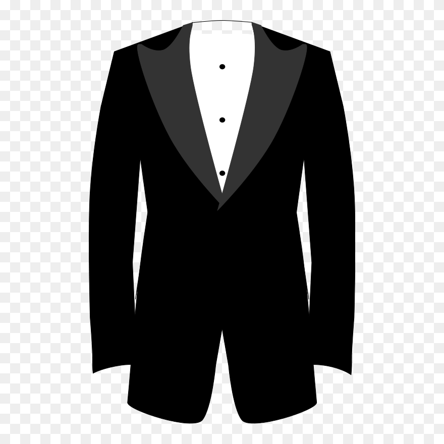 Tux - Clipart - Tuxedo Clipart Transparent Background - Png Download