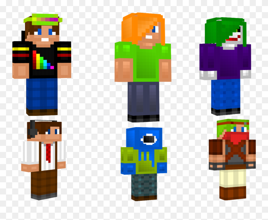 Minecraft Skin Clipart Clip Free Library Minecraft - Choose Skin Minecraft Pe - Png Download