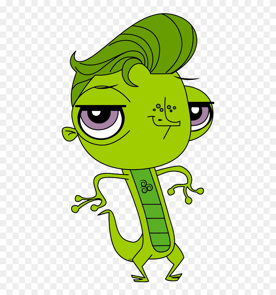 Littlest Pet Shop Tv Show Clip Art Image - Lizard From Littlest Pet Shop - Png Download