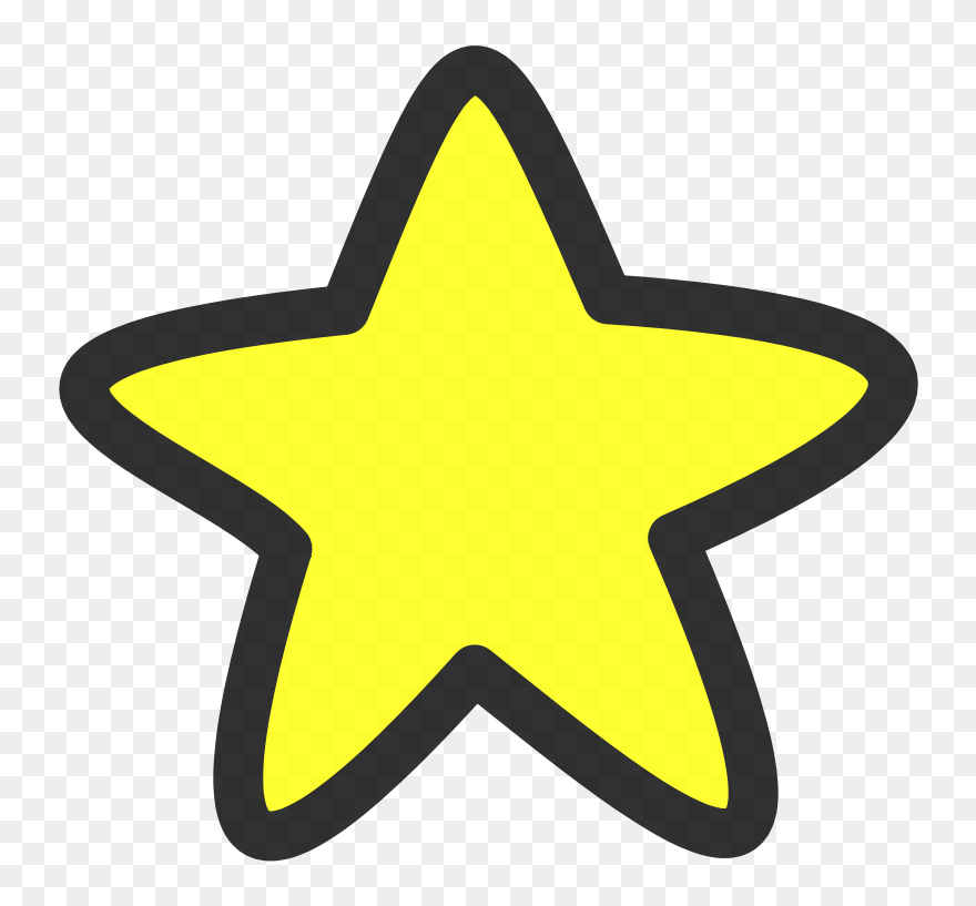 Twinkle Cliparts - Clip Art Golden Star - Png Download