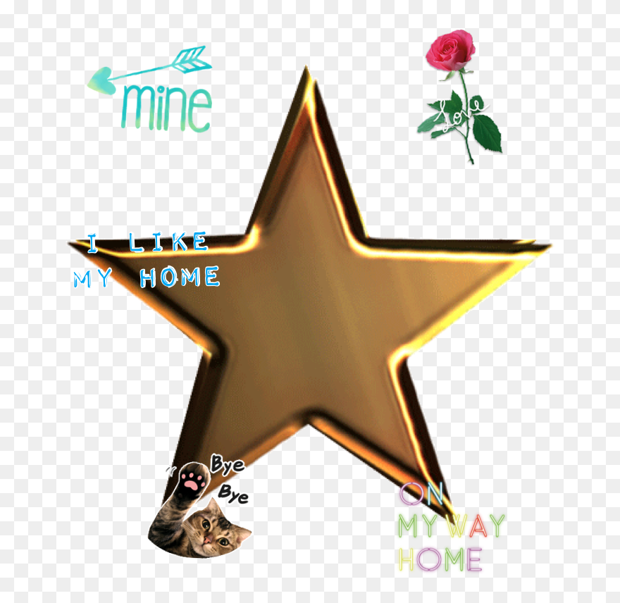 Gif Clip Art Star Image Gold - Картинки На Прозрачном Фоне - Png Download