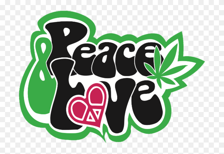 Peace And Love - Peace And Love Png Clipart