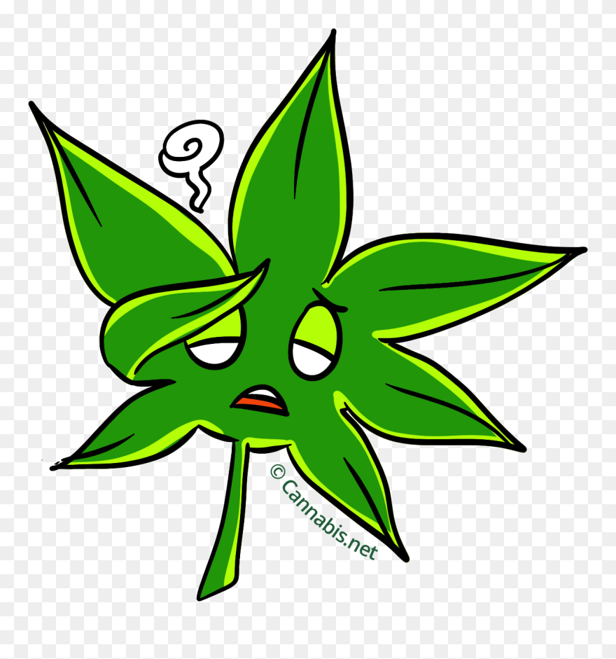 Marijuana Clipart Daun - Cannabis - Png Download