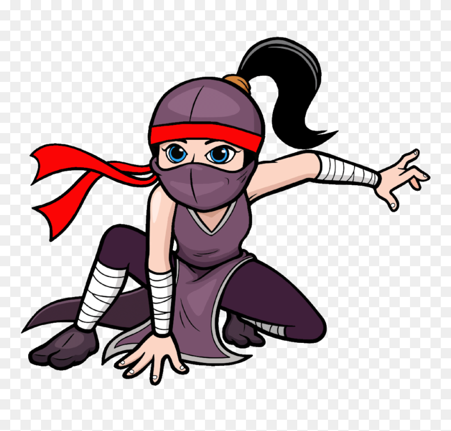 Ninja Clipart Kid Ninja - Cartoon Ninja - Png Download