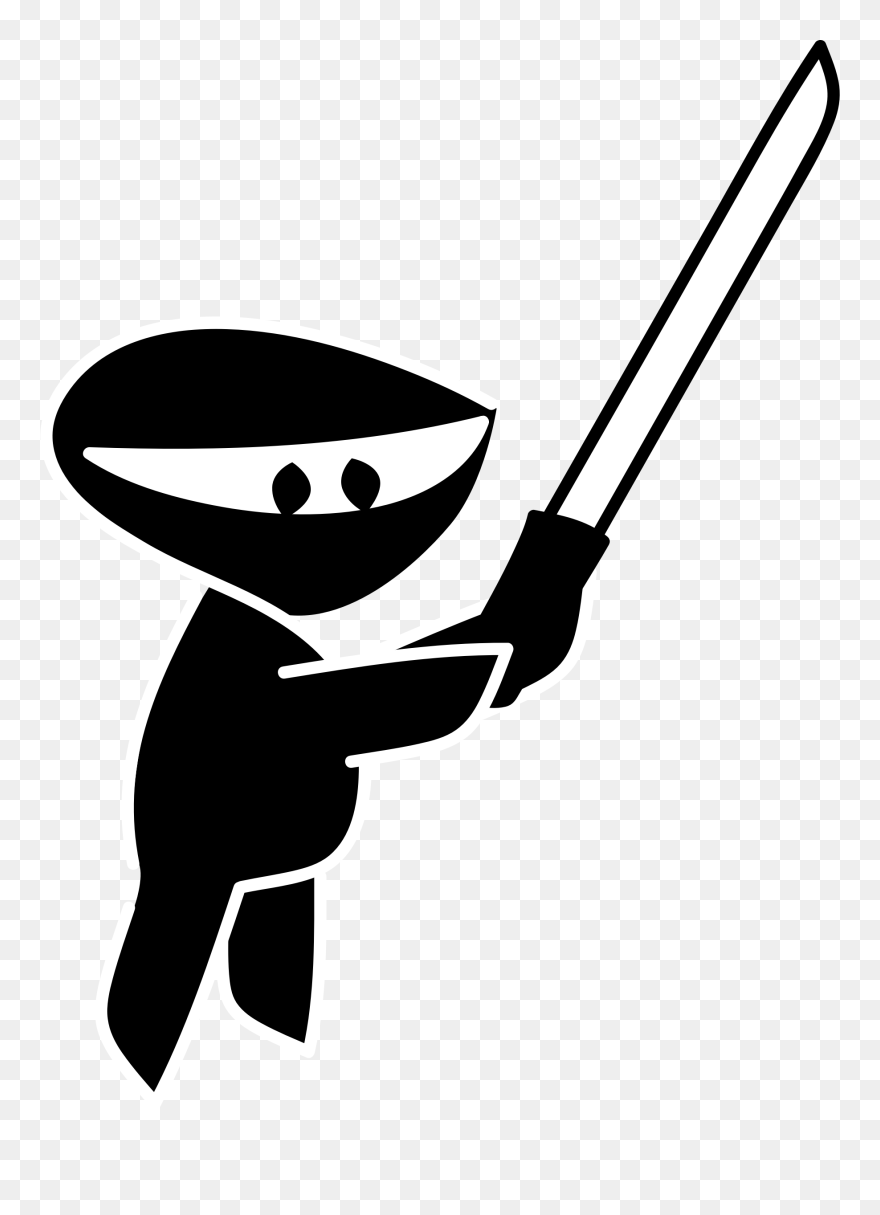 Clipart - Ninja Clip Art - Png Download