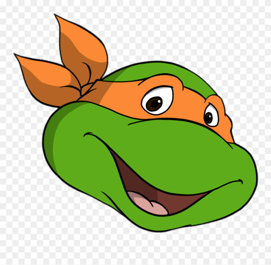 Cartoon Michelangelo Ninja Turtle Clipart