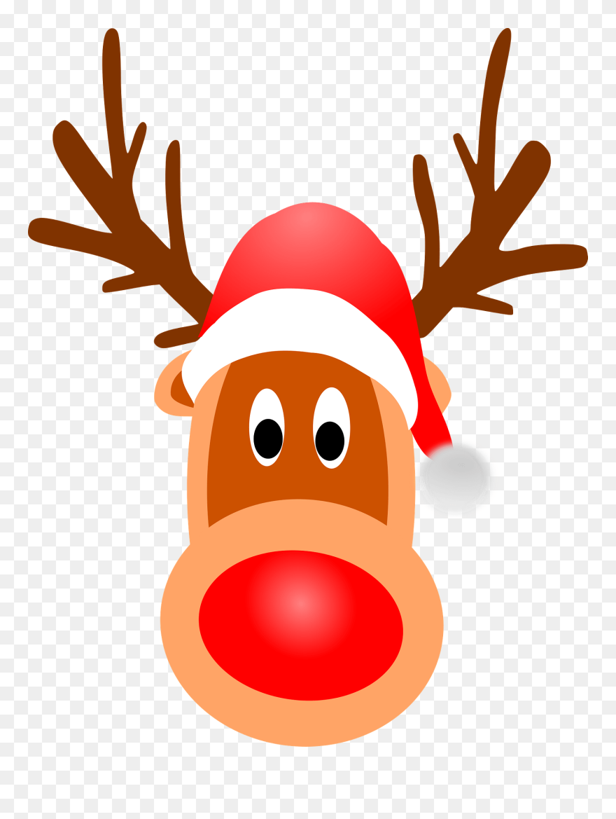 Headband Clipart Reindeer Antler - Christmas Transparent Reindeer - Png Download