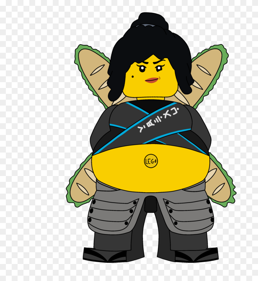 Stock Ninja Go Get Me Some More Food - Lego Ninjago Nya Hot Clipart
