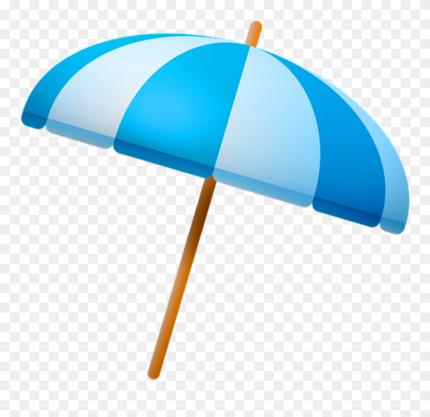 Pink Beach Umbrella Clipart - Png Download