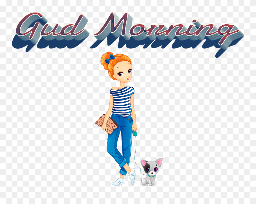 Gud Morning Png Image File - Cartoon Clipart