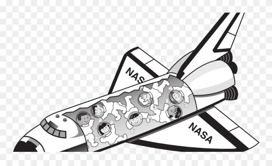 Space Shuttle Clip Art - Png Download