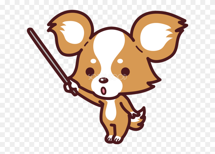 Puppy Chihuahua Clip Art Illustration Vector Graphics - Png Chihuahua Cartoon Transparent Png