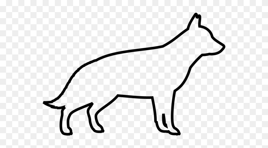 German Shepherd Red Fox Chow Chow Chihuahua Rubber - German Shepherd Dog Graphic Png Clipart