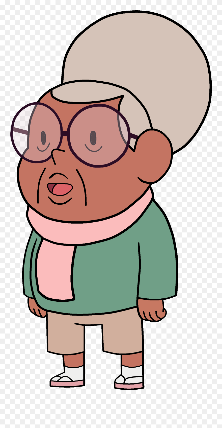 Calm Clipart Uncle Face - Nanefua Pizza - Png Download