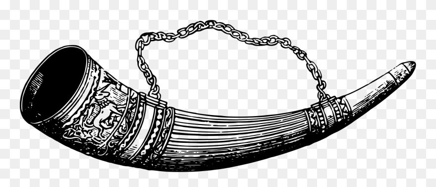 French Horns Musical Instruments Trumpet Horn Trumpet - Horn Trumpets Clipart Black And White - Png Download