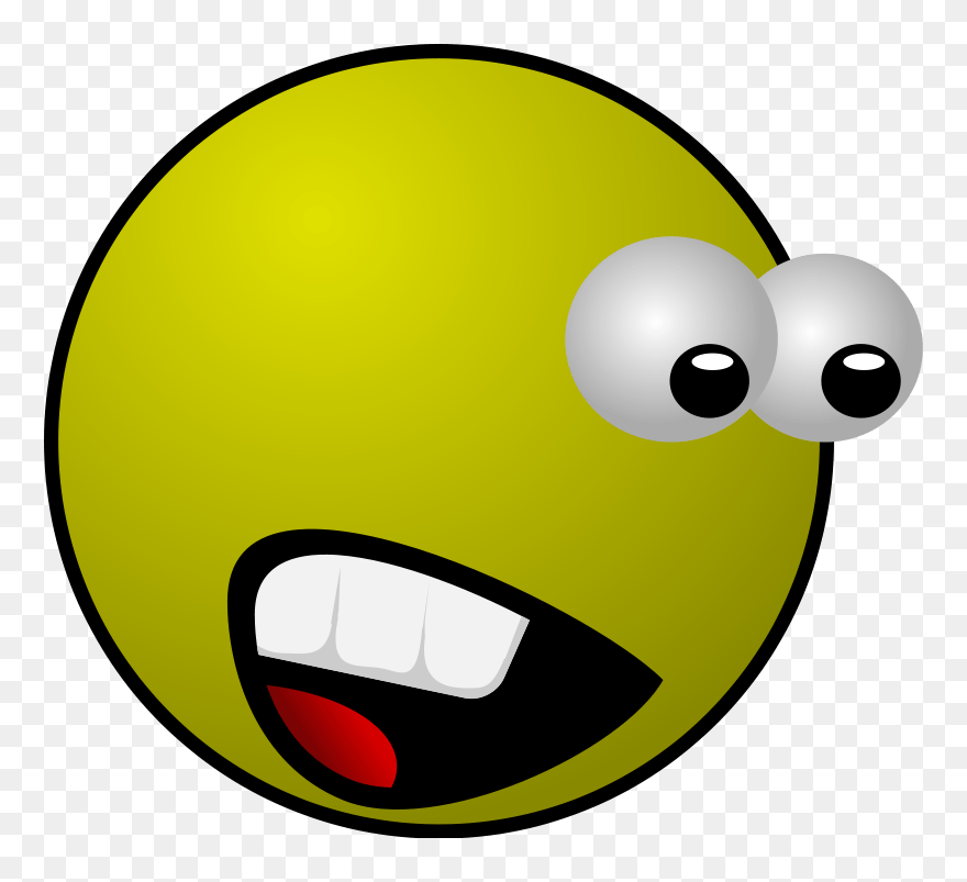 Scared Cartoon Eyes - Scared Clipart Gif - Png Download