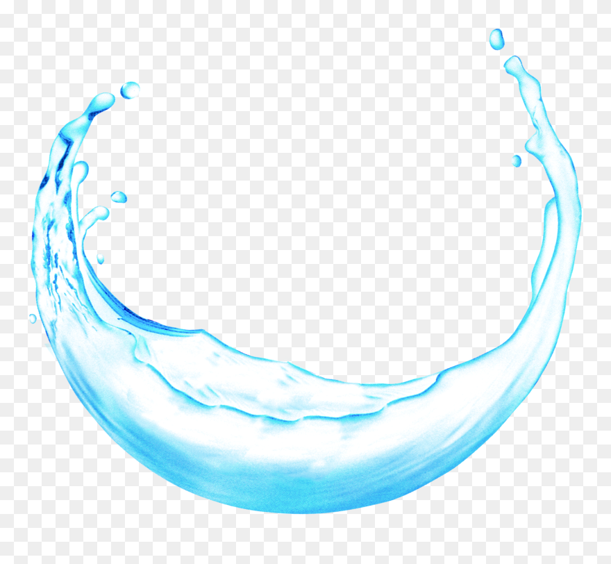 Round Water Droplets Photo - Water Drop Png Image Download Clipart