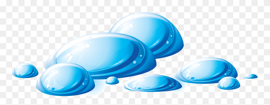 Water Drops Clipart Single Raindrop - Water Spill Transparent - Png Download