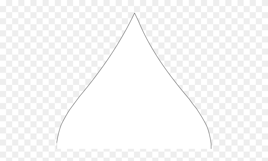 Blue Water Drop Png Icons - Triangle With Black Background Clipart