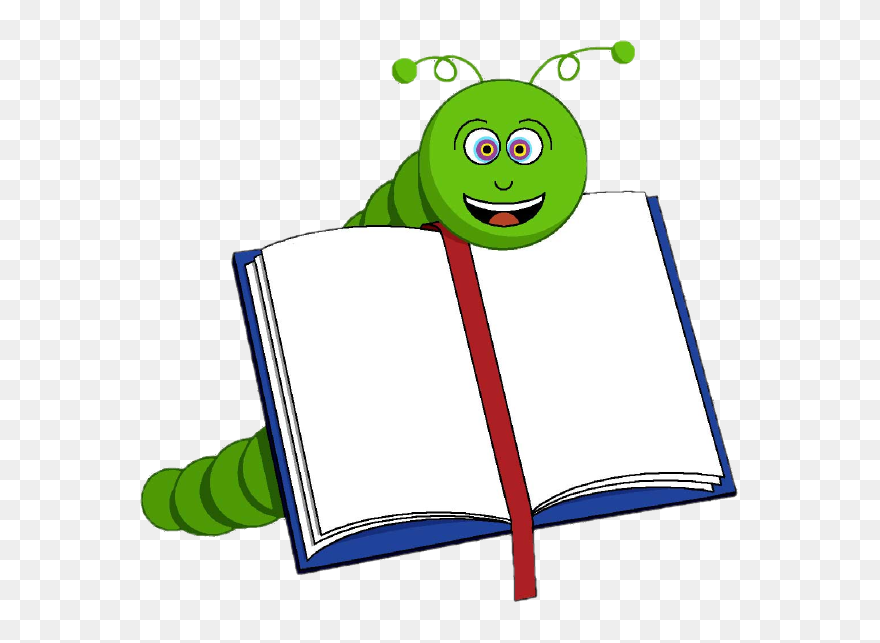 Bookworm - Book Worm Clipart Png Transparent Png