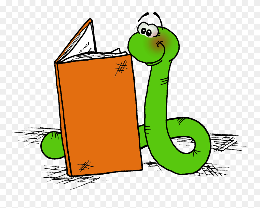 Bookworm Clipart Teacher"s Pet - Png Download