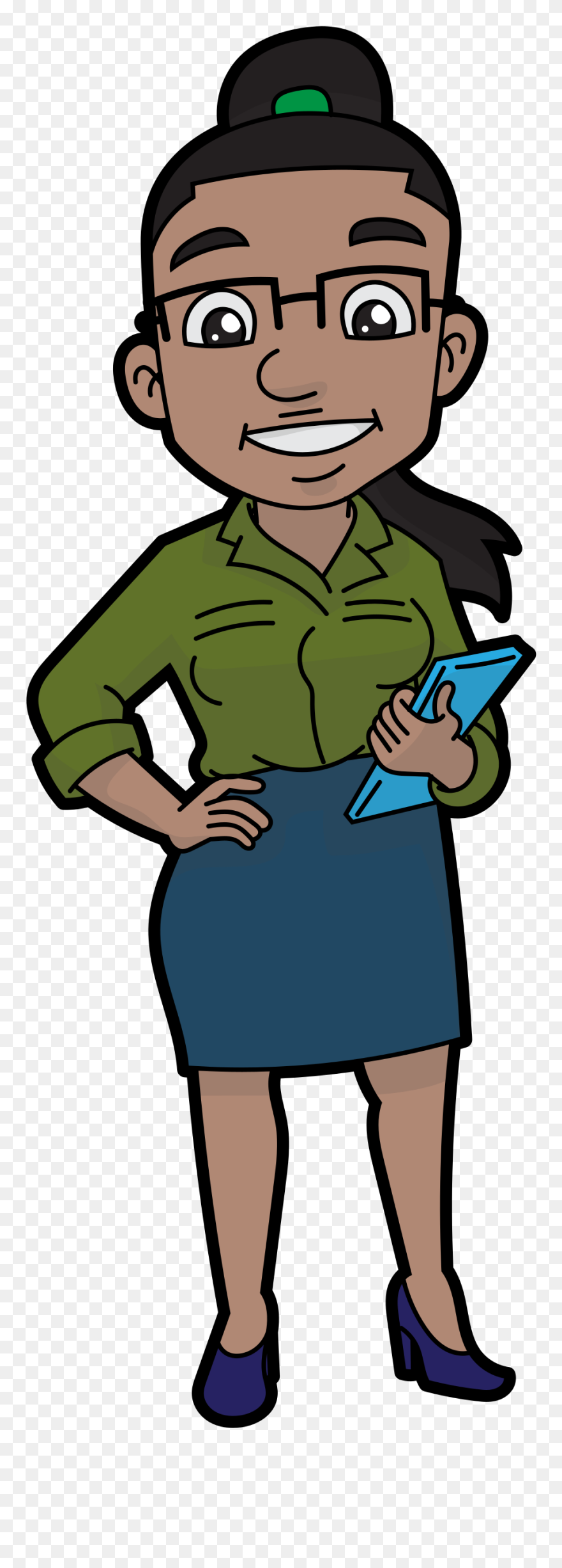 Cartoon Business Woman Png Clipart