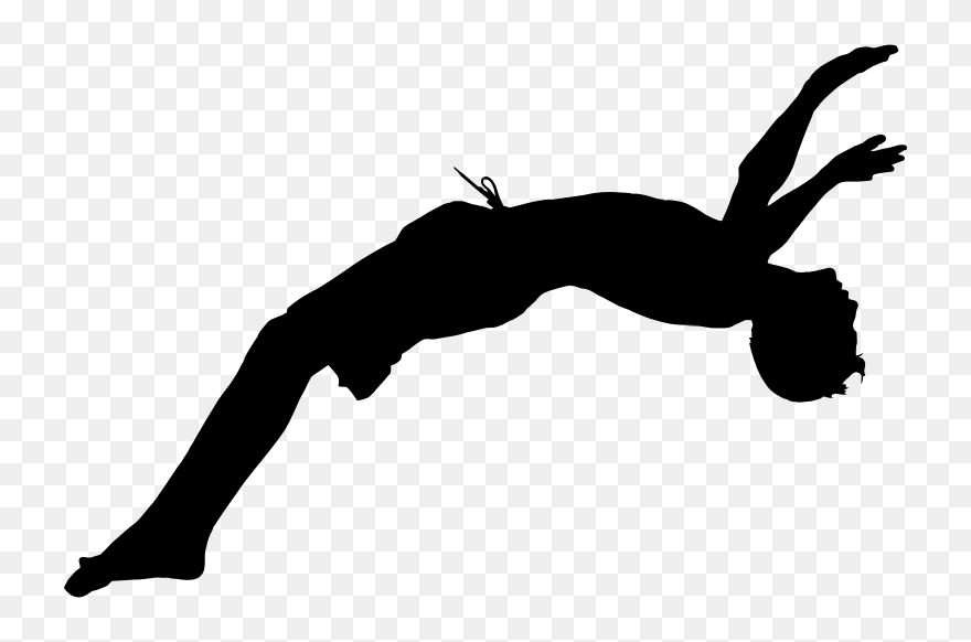 Underwater Diving Scuba Diving Swimming Sport Clip - People Swimming Silhouette Png Transparent Png