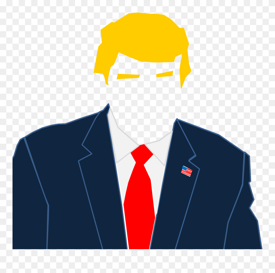 Faceless Trump Clip Arts - Transparent Faceless Png